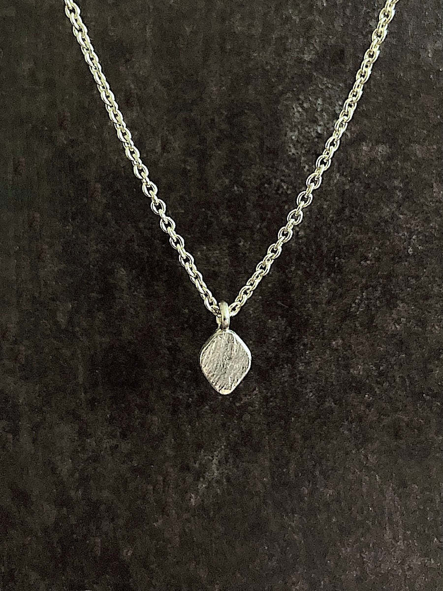 Natural Diamond Pendant 14k Gold