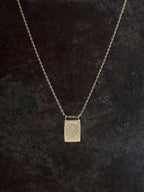 Arabesque Diamond Pendant 14k Gold