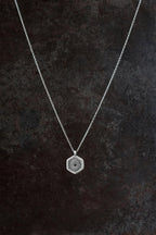 Coral Diamond Pendant