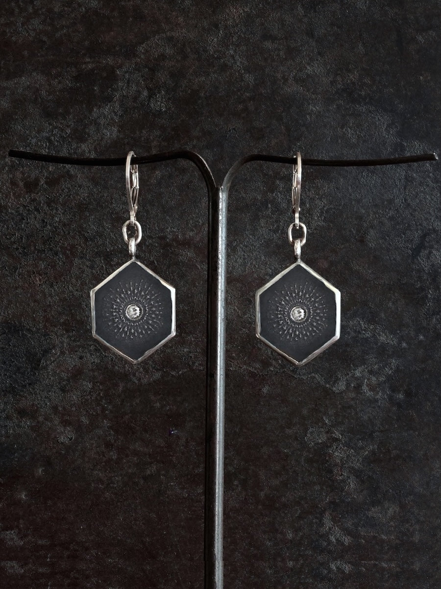 Diamond Burst Earrings