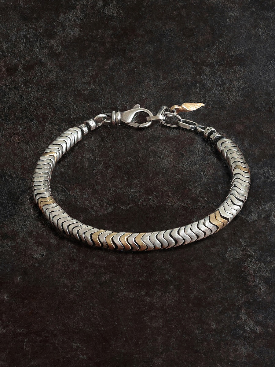 Snakebone Bracelet Gold